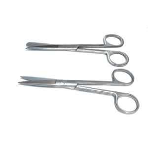 Forgesy 6 inch Stainless Steel Dressing Scissors, FORGESY214 (Pack of 2)