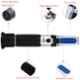 Real Instruments 0-90% Brix Manual Handheld Refractometer with ATC