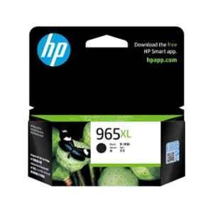 HP 965XL Black Yield Pigment Based Ink Cartridge, 3JA84AA