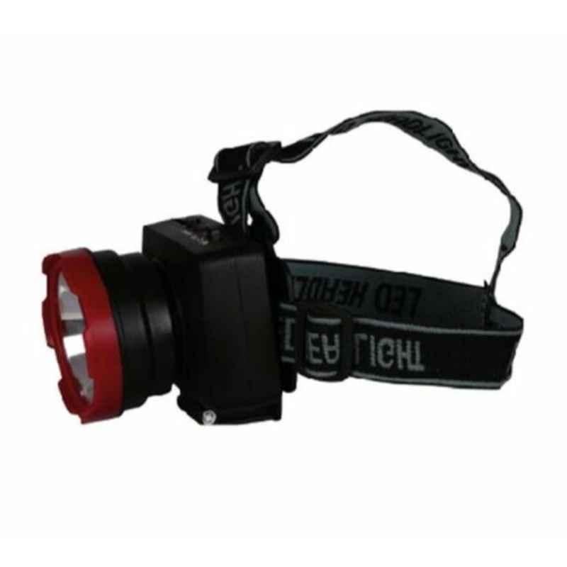 Geepas 3W 220-240 VAC Rechargeable LED Head Light, GHL5574