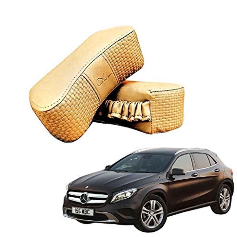 Kozdiko 2 Pcs Memory Foam Beige Luxurious Neck Rest Set for Mercedes Benz GLA-Class, koz_36447