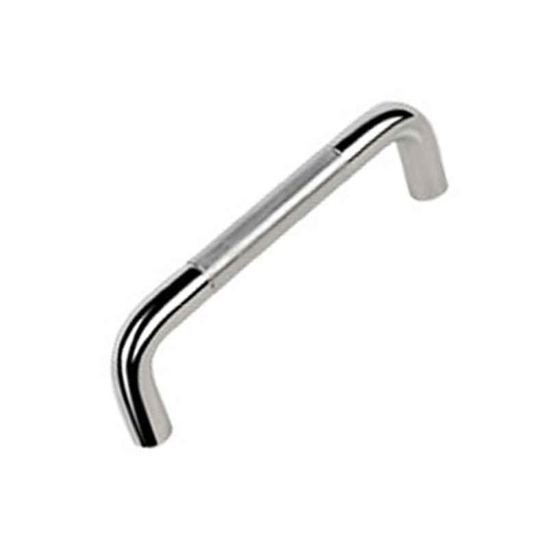 Smart Shophar 6 inch Stainless Steel Silver Black Berry Cabinet Handle, SHA40CH-BBRY-SL06-P1