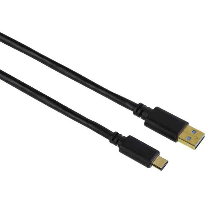 Hama 1.8m Gold-plated USB-C Adapter Cable & 3.1A Plug, HA135736
