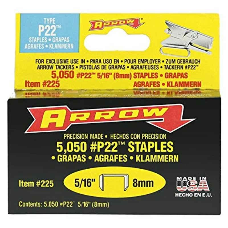 Arrow 5050 Pcs 8mm Steel Staples Box