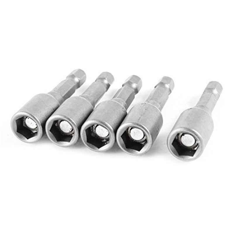 Krost 5 Pcs 1/4Drive 8mm Hex Bit Socket Spanner Nut Driver Wrench Socket