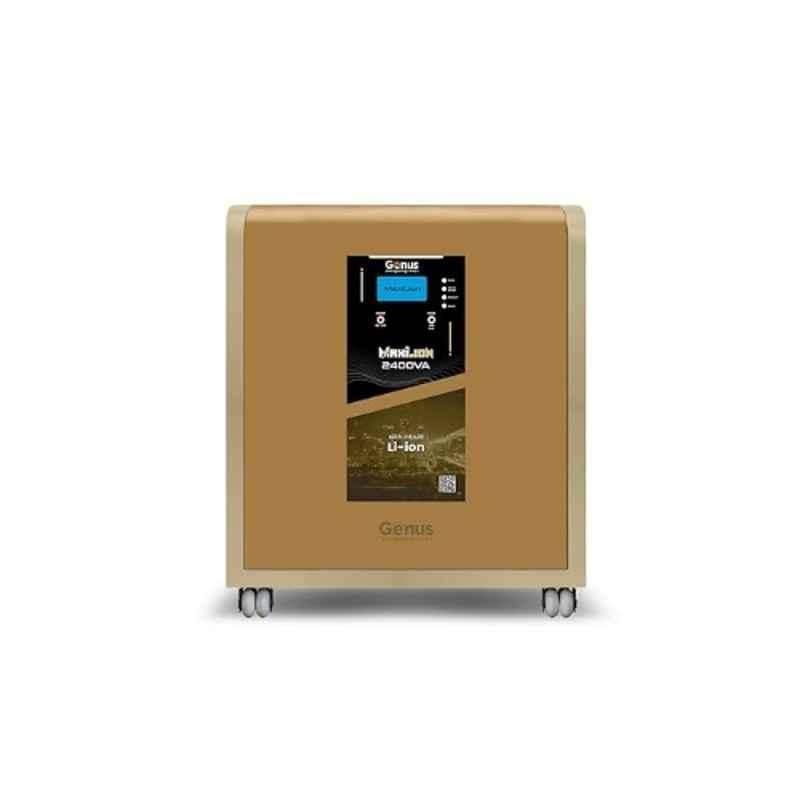 Genus MaxiLion 2400VA 2560Wh Lithium-Ion Inverter with Upto 12 Year Life Integrated for Home, Office & Shops