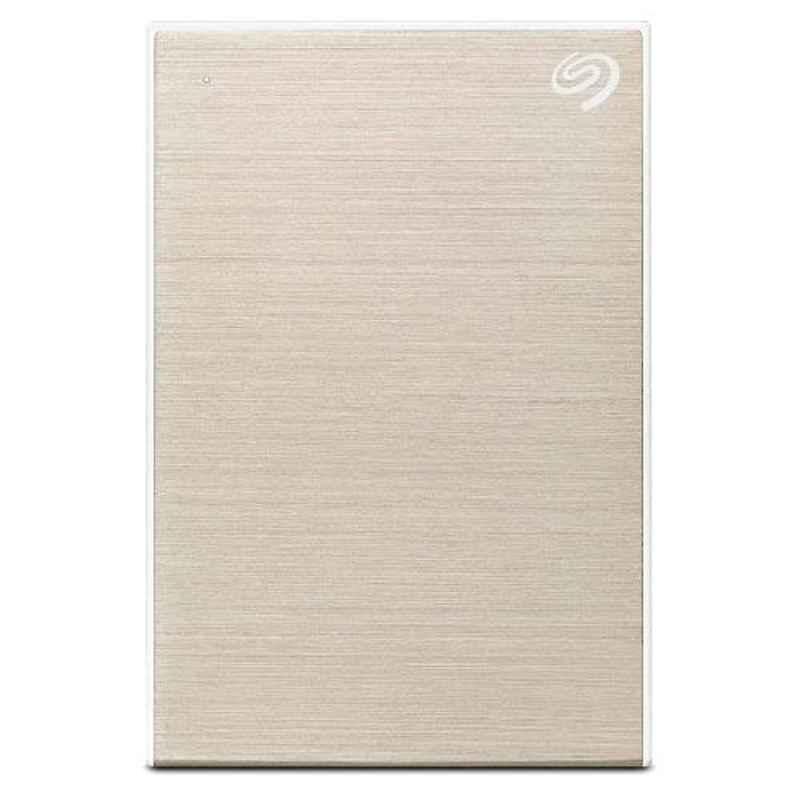 Seagate 2TB USB 3.0 Slim Portable Backup Plus Gold External Hard Disk Drive for PC, Laptop & Mac, STHN200404
