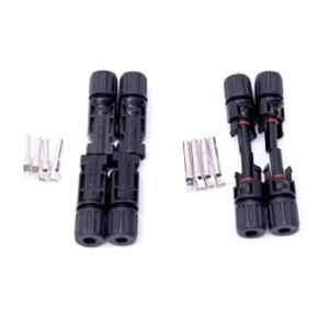 Solar Universe India 4 Pcs Connector Set for Solar Panels (Pack of 2)