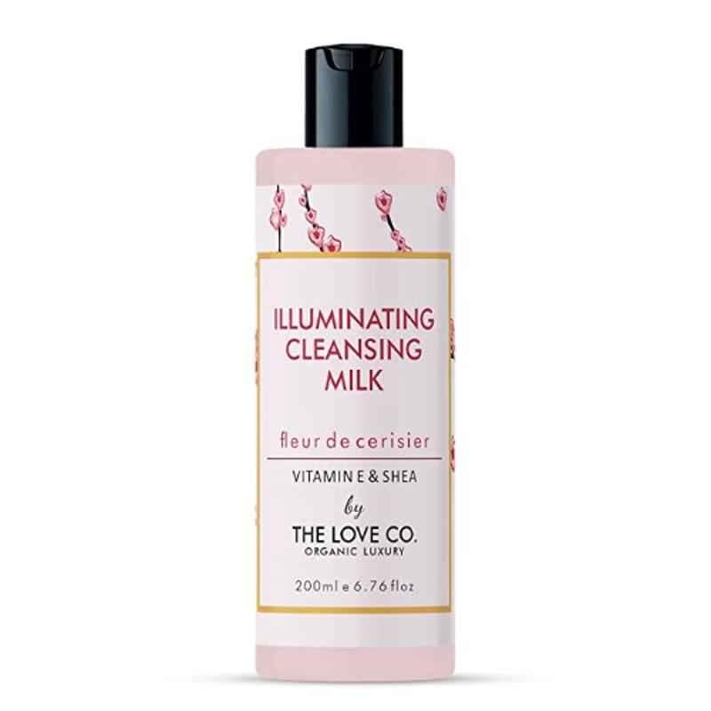 The Love Co 200ml Japanease Cherry Blossom Cleansing Milk, 8904428000050