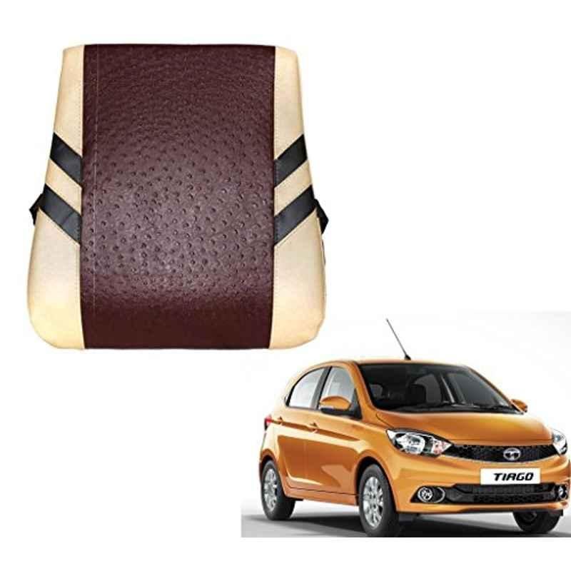 Kozdiko Brown & Beige Back Rest for Skoda Fabia