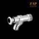 ZAP Brass Chrome Finish Silver Push Water Tap