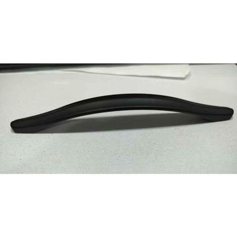 Plantex 160mm Zinc Black Powder Coated Finish Pull Cabinet Handle for Home & Office, APS-PH-103-BLCK-160MM-PK1
