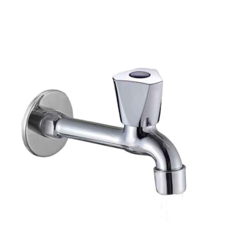 ZAP Hexa Stainless Steel Chrome Finish Taps with Brass Cartridge