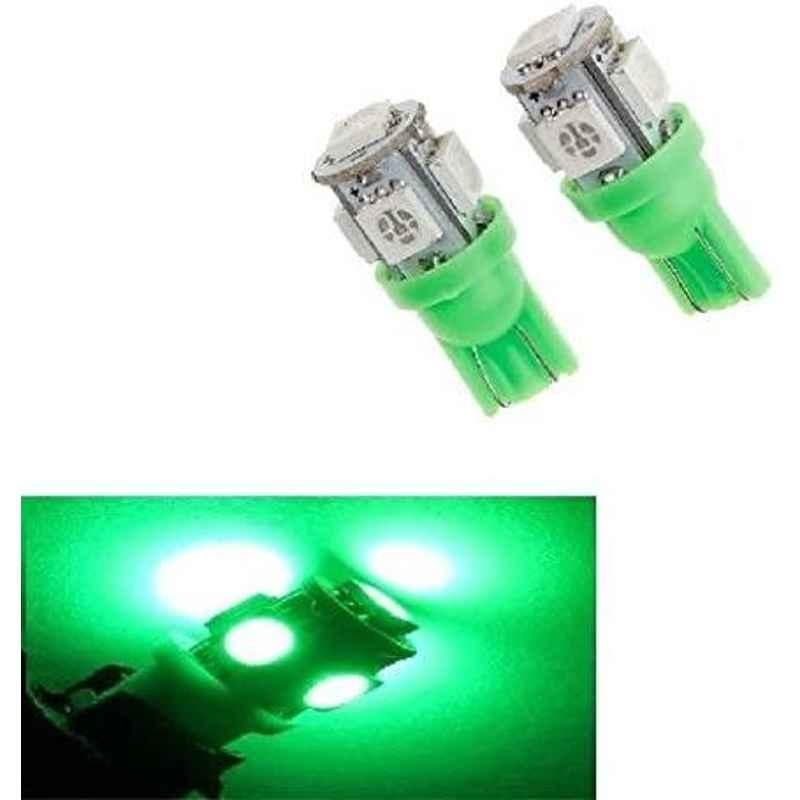 AOW 5 SMD (Green) LED Parking Bulb Pilot Light/License Plate car Lights for Hyundai Accent (PAIR/DC-12V)