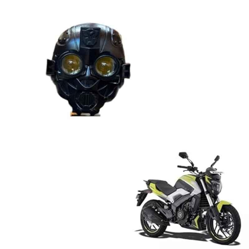 Kozdiko 55W Yellow & White 4 Pattern Bumble Bee Face Transformers Fog Light for Bajaj Dominor 250, gf5eoencu59