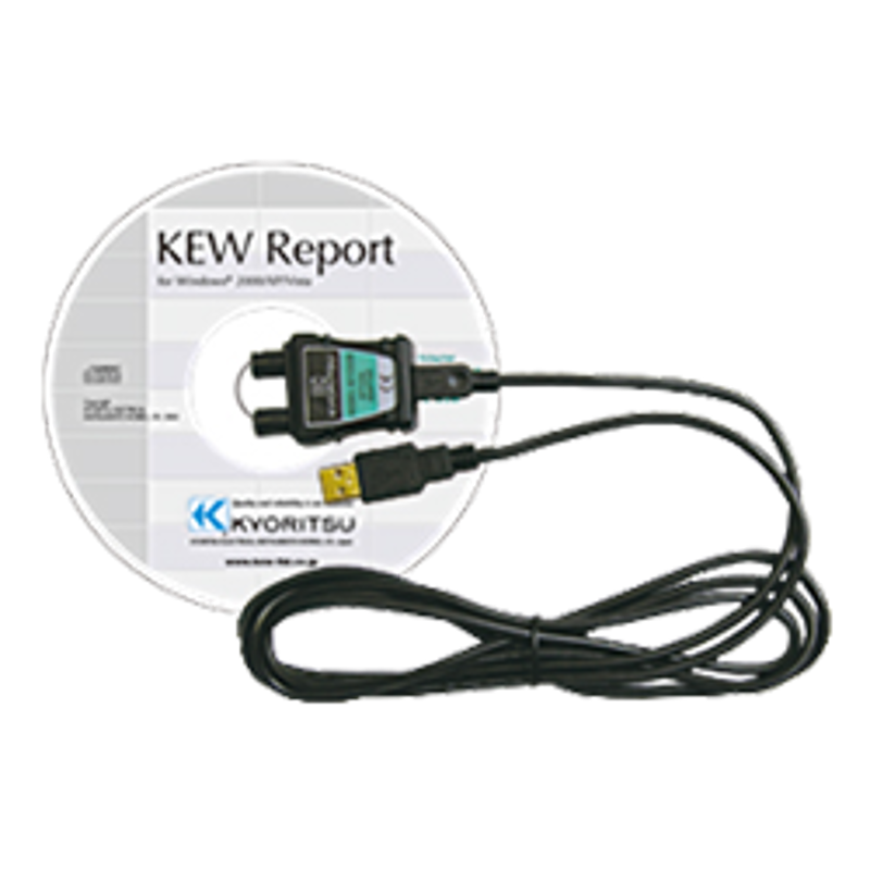 Kyoritsu USB Adaptor with KEW  Report, KEW 8212USB