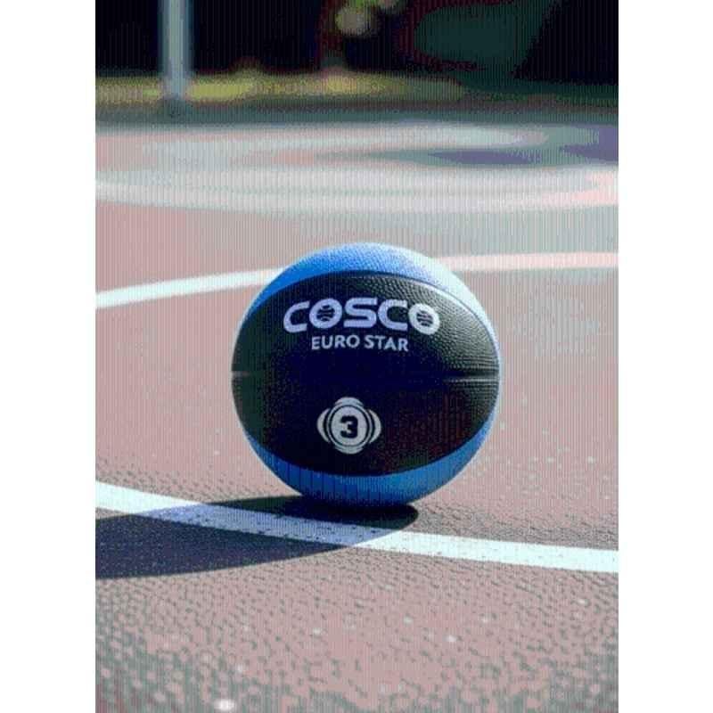 Cosco Euro Star Basketball for 0-12 Years, Size: 3