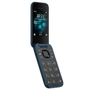 Nokia 2660 2.8 inch Blue Dual Sim 4G Flip Volte Keypad Feature Phone, DS_1480