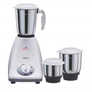 Bajaj Popular 450W White & Grey Mixer Grinder with 3 Jars