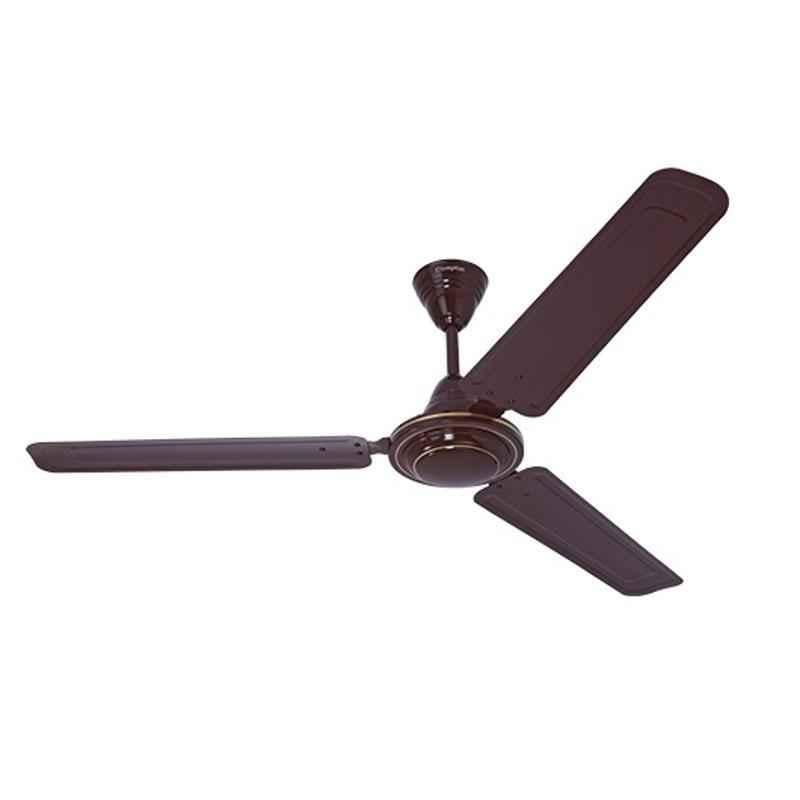 Crompton Safe Air 70W Brown Ceiling Fan, Sweep: 1200 mm