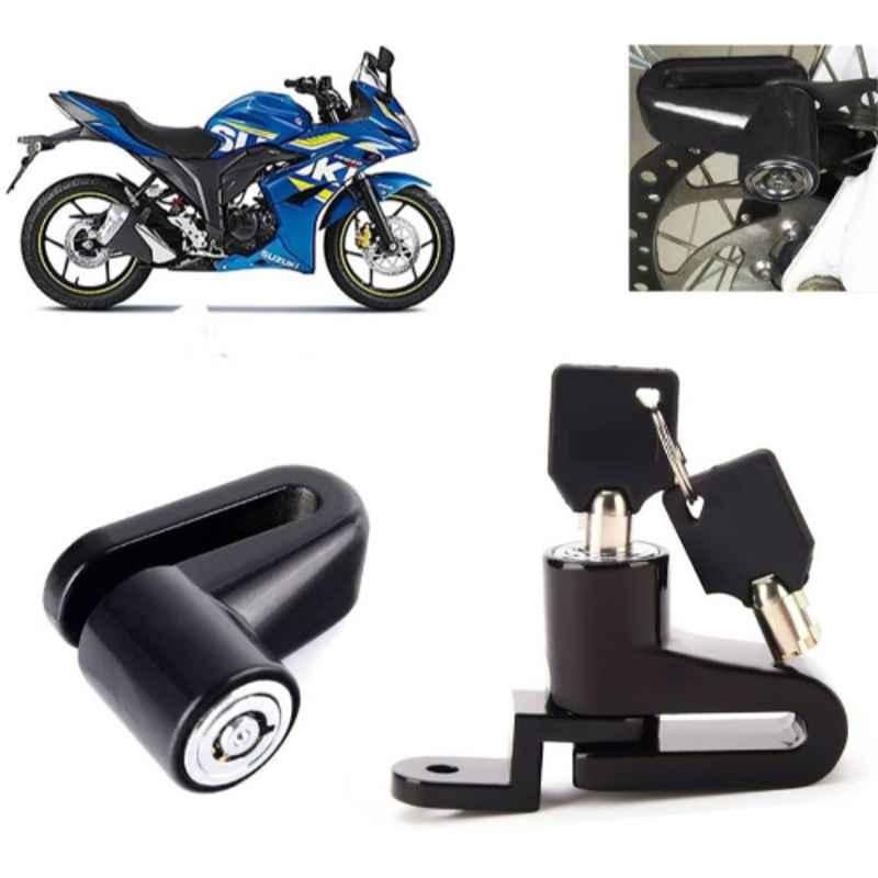 Auto Pearl Steel Heavy Duty Anti Theft Disc Brake Lock for Gixxer SF 150, Lock_583