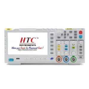 HTC 100 MHz 2 Channel Digital Storage Oscilloscope with Signal Generator & LCD Display