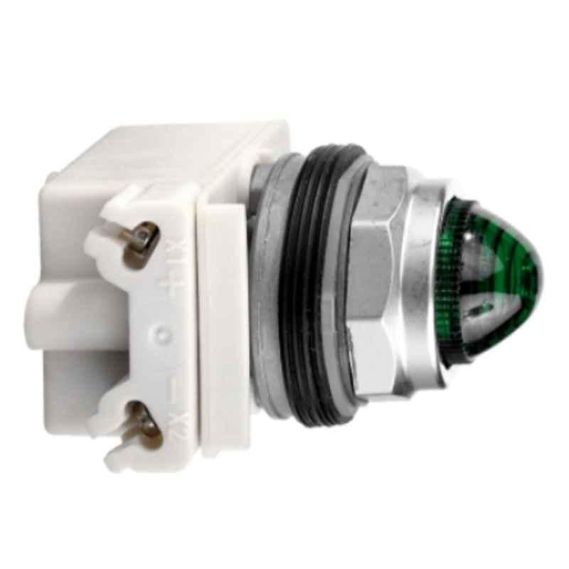 Schneider 30mm 240 VAC Green Pilot Light, 9001KP7G9