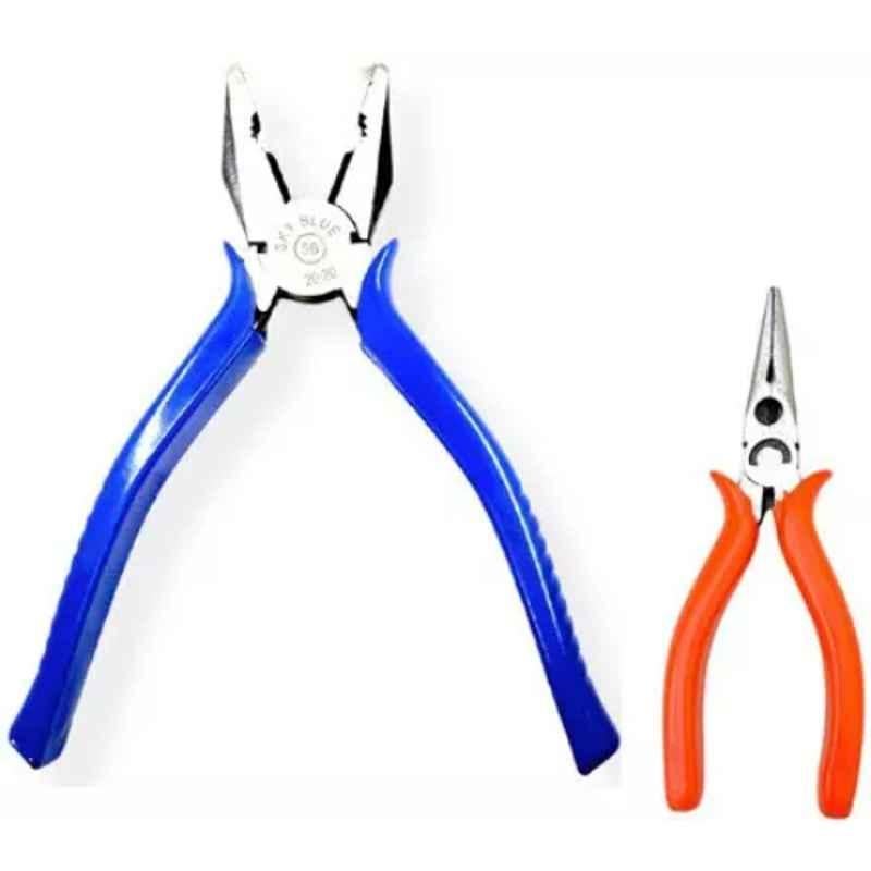 Sky Blue 2 Pcs 7.8 inch Groove Plier Combo, SBE_PLIER COMBO_113