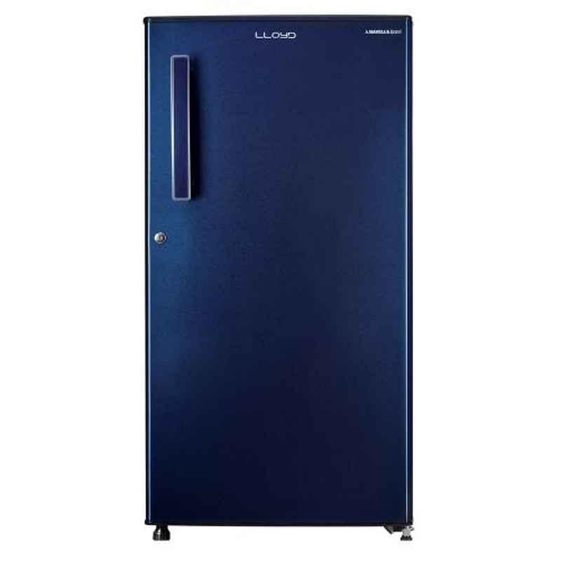 Lloyd 115W 190L Metallic Navy Direct Cool Refrigerator with Handle, GLDC203PMNT2EA