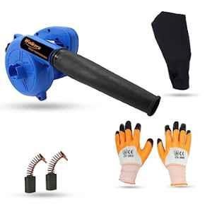 Walkers 800W Plastic Blue Electric Air Blower with Carbon Brushes & Gloves, WKCB204