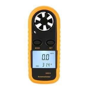 True Sense GM816 30m/s Portable Anemometer Thermometer LCD Air Wind Speed Gauge with Temperature Tester