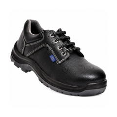 Allen Cooper AC-1284 Antistatic Steel Toe Black Work Safety Shoes, Size: 7
