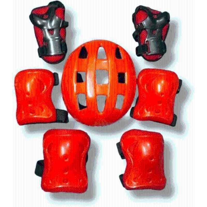 STYRKR Red New Skating Guards for Kids Men & Women Skating Protection Kit-17 Skating Kit