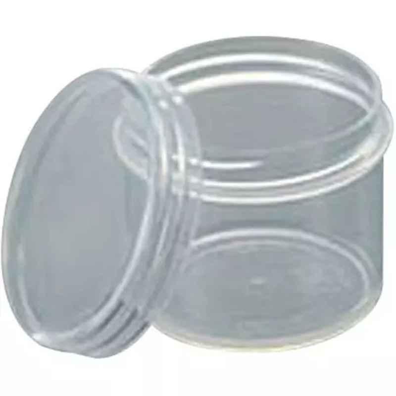 Lab Plus Plastic Pot 30ml Transparent, LP-11286 (Pack of 100)