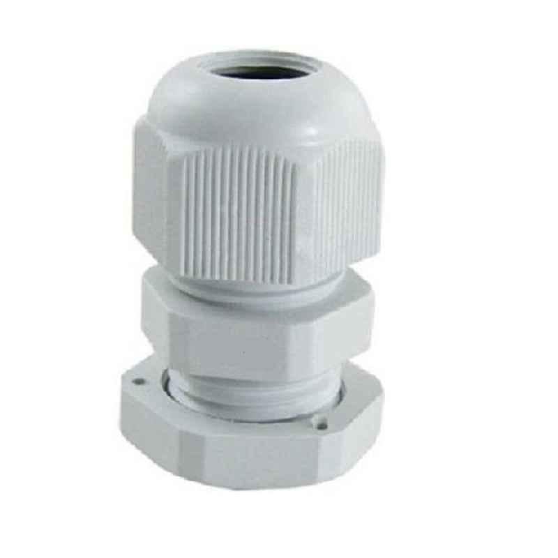 Aftec 23-28mm 100 Pcs Polyamide White PG Glands Packet, APG 11