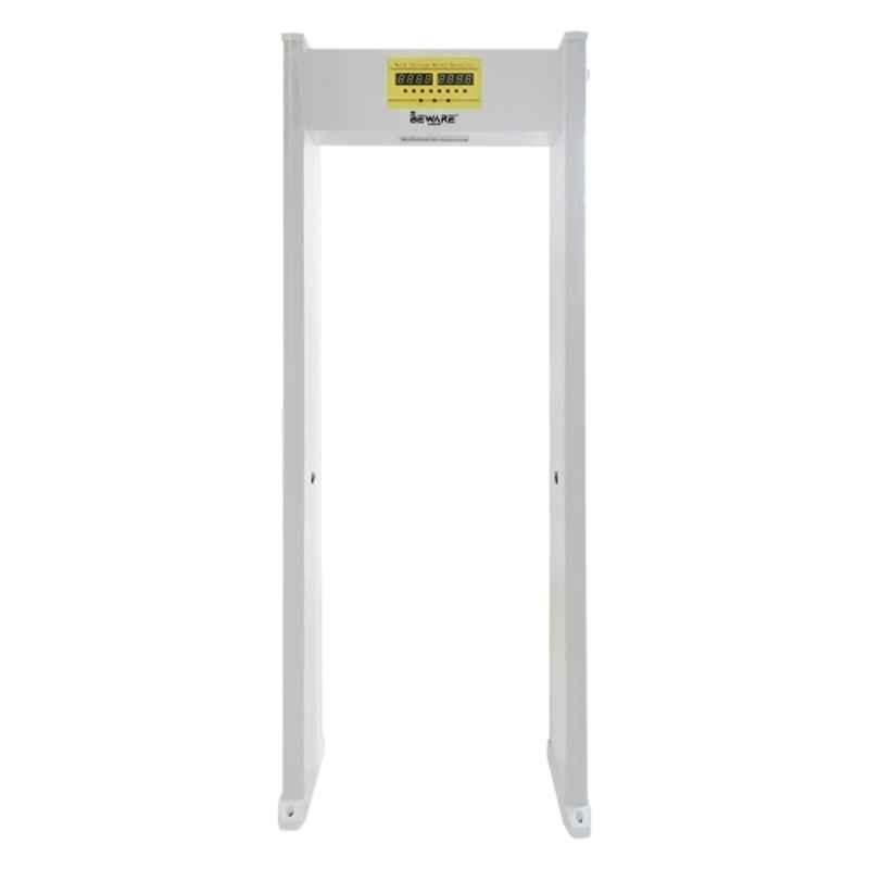 Beware 20W 110-240VAC Single Zone Door Frame Metal Detector with OLED Display, Audio Alarm & People Counter, DFMD