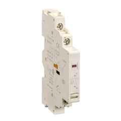 Schneider Electric 48-690VAC 1 NO+1 NO Auxiliary Contact Block Circuit Breaker, GVAD1010