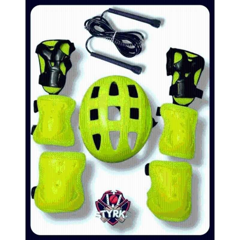 RB International Neon Latest Design New Multipurpose Cycling Skating Kit-269 Skating Kit