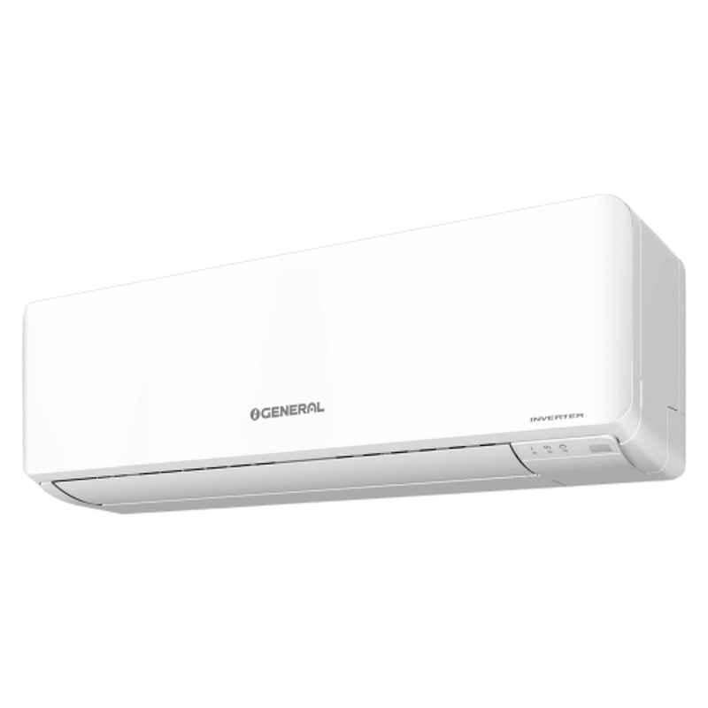 O General 1.5 Ton 3 Star White Inverter Split AC with Copper Condenser, ASGG18CKWA-B