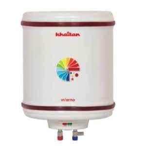 Khaitan Inferno 25L 2000W White Metal 5 Star Storage Water Geyser