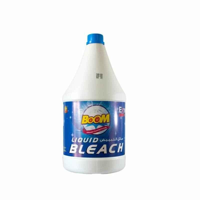 Boom Liquid Bleach, 1 Gallon, 6 Pcs/Carton
