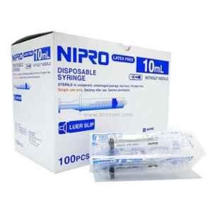 Nipro 10 Pcs 10ml Syringe with Needle Box