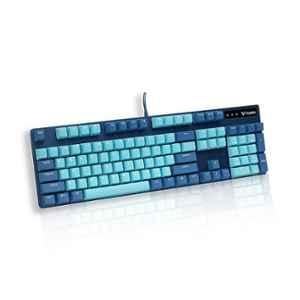 Rapoo V500 Pro Cyan Blue Mechanical Gaming Keyboard