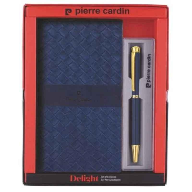 Pierre Cardin Blue Ink Delight Set Of Ball Pen & Note Book