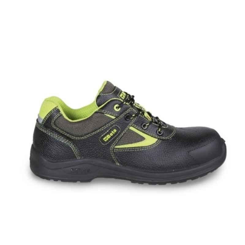 Beta Easy Plus 7220PEK Leather Composite Toe Black Safety Shoes, 072200244, Size: 10
