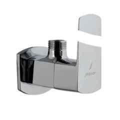 Jaquar Kubix Prime Full Gold	 Quarter Turn Angular Stop Cock with Wall Flange, KUP-GLD-35053PM
