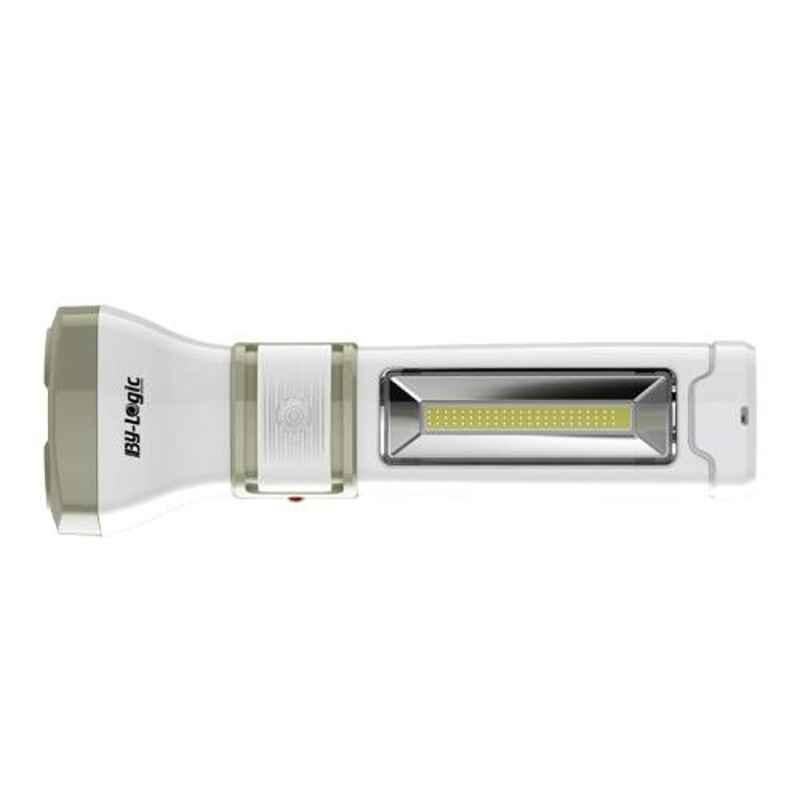 By-Logic White Rechargeable LED Torch Light