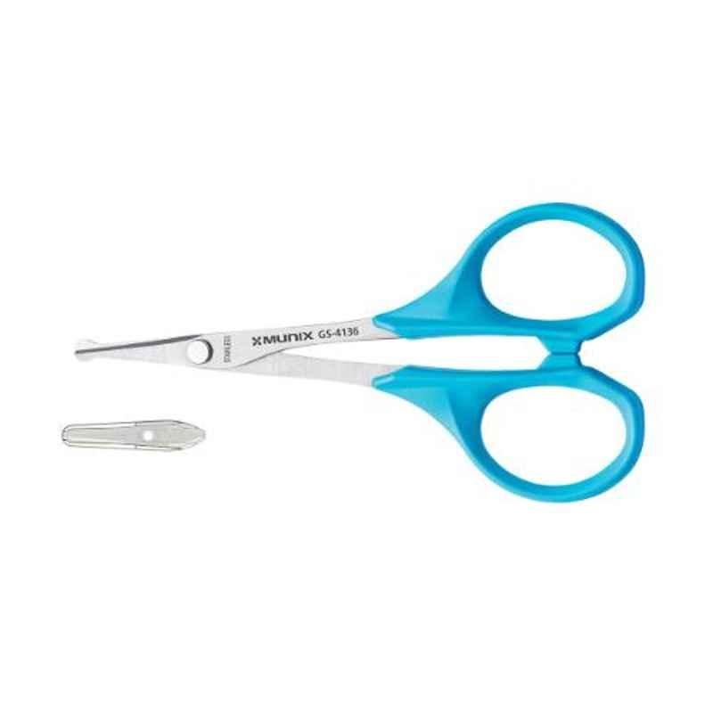 Kangaro Munix 91mm Blue Scissor in Blister Packing, GS-4136 (Pack of 20)