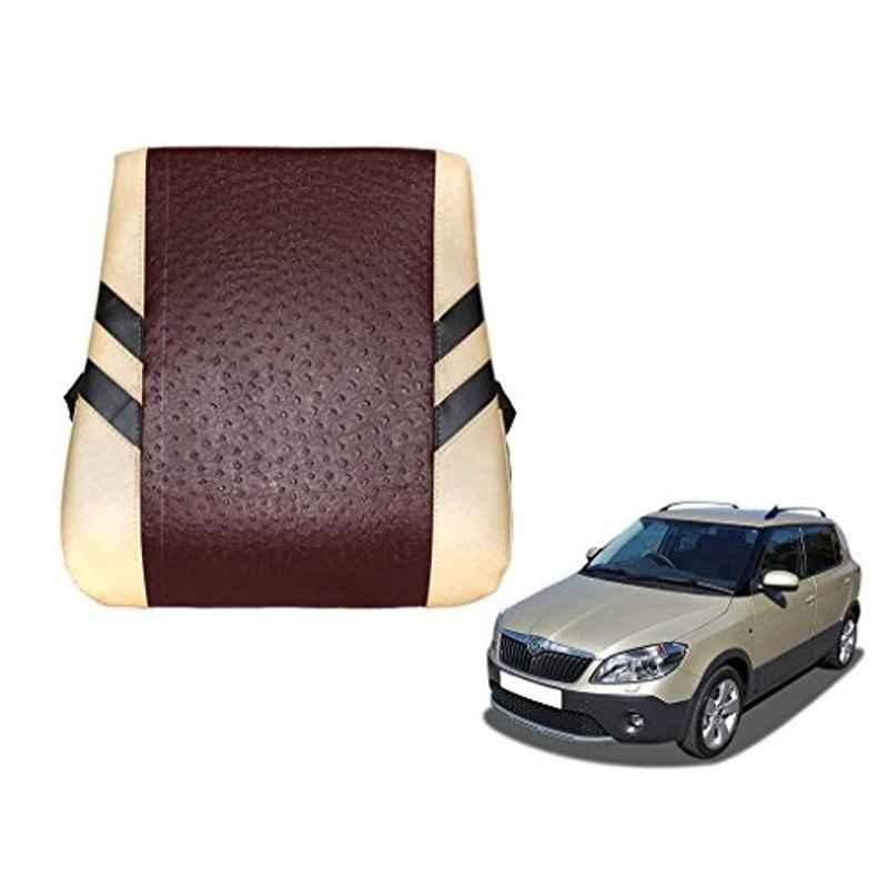 Kozdiko Brown & Beige Back Rest for Mitsubishi Pajero