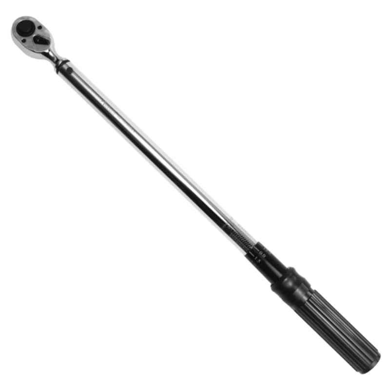 Delta Imports 1/2 inch 25-125Nm Black & Silver Manual Torque Wrench , MTW-125R